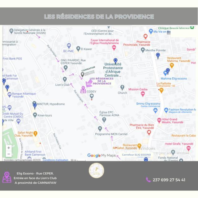 Les Residences De La Providence - Appart Hotel Yaoundé Екстериор снимка
